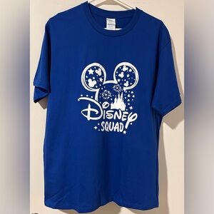Disney Squad Adult Large T-Shirt, NWOT.